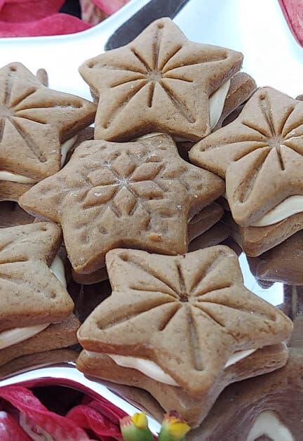 Almond Chai Spritz Cookies