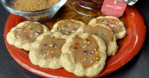 Almond Chai Spritz Cookies